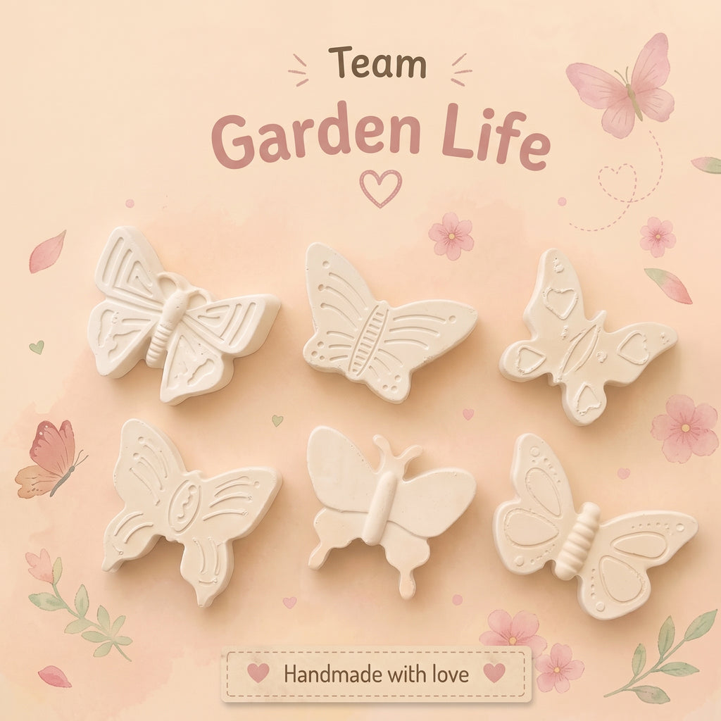 Kit Garden Life – 6 Figurines de Papillons à peindre