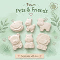 Kit Pets & Friends – 6 Figurines d'Animaux à peindre